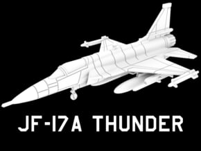 JF-17A Thunder (Loaded) in White Natural Versatile Plastic: 1:200