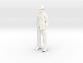 Smokey and the Bandit - Junior - 1.18 in White Processed Versatile Plastic