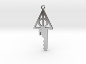 Deathly Hallows Key - Precut for Kink3D Lock Set in Natural Silver
