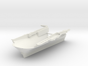 1/600 CVA-19 USS Hancock Bow Waterline in White Natural Versatile Plastic