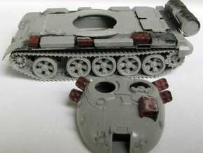 1:72 T-55AM Merida update set-selected parts only! in Tan Fine Detail Plastic