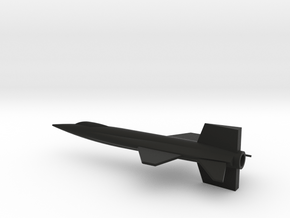 1/144 NAA X-15 ROCKET PLANE USAF/NASA in Black Smooth Versatile Plastic