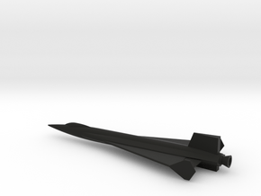 1/72 NAA DELTA WING X-15 USAF NASA in Black Smooth Versatile Plastic