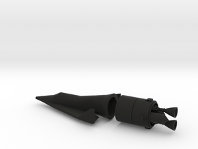 1/100 BOEING X-20 DYNA SOAR in Black Premium Versatile Plastic