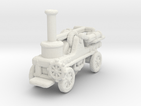 1859 Patrick Stirling Steam Traction Engine 1:160  in White Natural Versatile Plastic