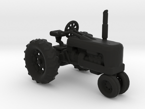 1935 J.D. Model B tractor 1:160 scale in Black Smooth PA12