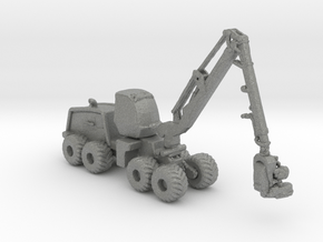 1270G J.D.  Wheeled Harvester 1:160 scale in Gray PA12