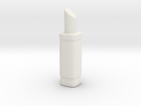 Lipstick in White Natural Versatile Plastic