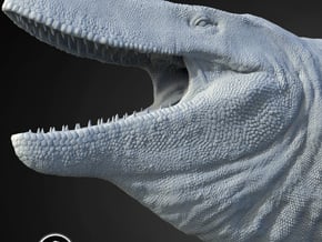 tylosaurus in White Natural Versatile Plastic