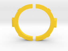 Beyblade Vulpes | Bakuten Support Parts in Yellow Processed Versatile Plastic