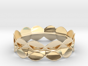 Bracelet in 14k Gold Plated Brass