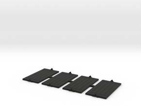 Outrigger pads 1,2x2,5m in Black Premium Versatile Plastic