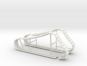 1/64th Tracks for Diecast Masters Cat D11 in White Natural Versatile Plastic