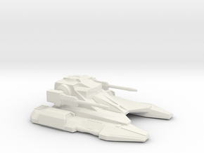 15mm TX-130 Saber-Class Tank in White Natural Versatile Plastic