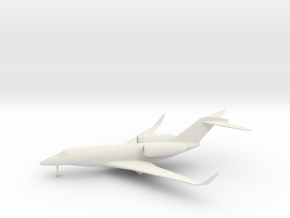 Cessna 750 Citation X in White Natural Versatile Plastic: 1:144