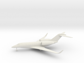 Cessna 750 Citation X in White Natural Versatile Plastic: 1:160 - N