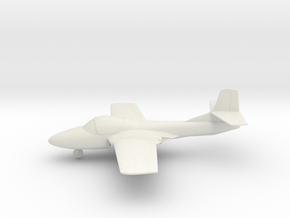 Cessna T-37 Tweet in White Natural Versatile Plastic: 1:64 - S