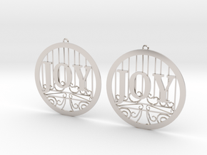 Joy Gate in Rhodium Plated Brass