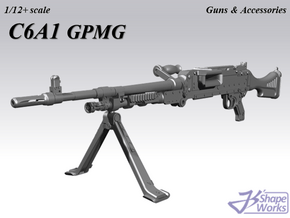 1/12+ C6A1 GPMG in Smoothest Fine Detail Plastic: 1:12