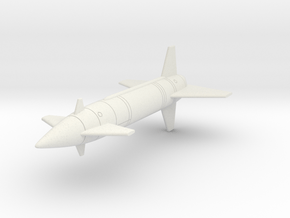 (1/144) US RASCAL GAM-63 Cruise Missile  in White Natural Versatile Plastic