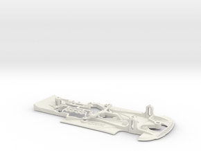Chassis for Scaleauto Mercedes AMG GT (AW-RT3) in White Natural Versatile Plastic