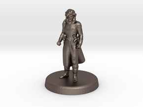 Crumpleface Jack (Human Rogue) in Polished Bronzed Silver Steel
