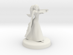 Bethrynna (Eladrin wizardess) in White Natural Versatile Plastic