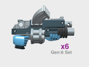 G:6 Set: Mk3e Bolt Grenadier in Tan Fine Detail Plastic: Small