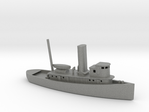 1/600 Scale 100 foot wooden harbor tug Retriever in Gray PA12