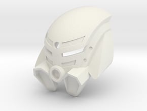 Great Mask of Plasma (Pahrak Kal Shield) in White Natural Versatile Plastic