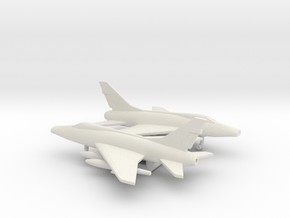 North American F-100D Super Sabre in White Natural Versatile Plastic: 6mm