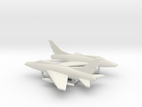 North American F-100C Super Sabre in White Natural Versatile Plastic: 6mm