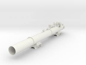 1/20 DKM Type S-700 Boat Torpedo Launcher Starboar in White Natural Versatile Plastic