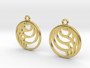 Circles in Polished Brass