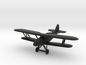 Hawker Hart (1-144) in Black Smooth PA12