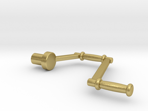 40mm bofors training handle 20th in Natural Brass