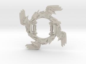 Beyblade Imperial | Bakuten Attack Ring in Natural Sandstone