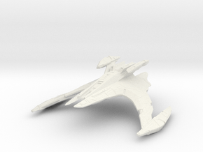 Dominion Battlecruiser (V-Type) 1/7000 Attack Wing in White Natural Versatile Plastic