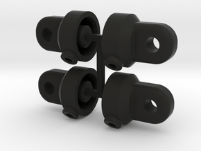 NRC-24 SHOCK CAP SET in Black Natural Versatile Plastic