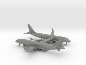 Bombardier CSeries 300 in Gray PA12: 1:600