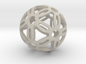Dodecahedron sphere in Natural Sandstone