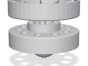 1/10 T34-lead_wheel in Tan Fine Detail Plastic