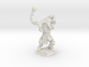 Undead Beastman Elite Flail in White Natural Versatile Plastic