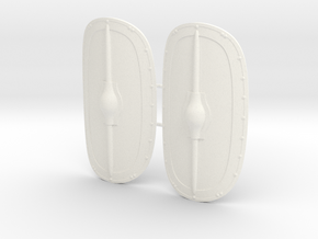 SHIELD WILL X2 REP in White Processed Versatile Plastic