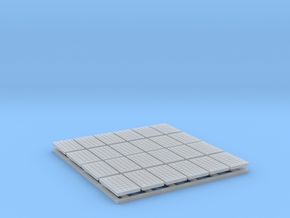 1-87 Scale Solar Panel Set x24 in Tan Fine Detail Plastic