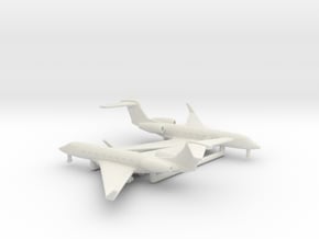 Gulfstream G650 in White Natural Versatile Plastic: 1:500