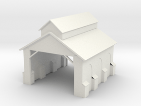 Knapford Goods Shed in White Natural Versatile Plastic