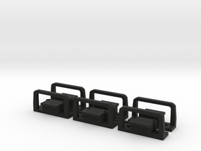 Atlas O Scale EMD F2/F3/F7 (ABBA) Coupler Mount in Black Premium Versatile Plastic