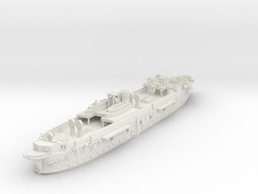 1/700 Bismarck Class Corvette in White Natural Versatile Plastic