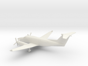 Beechcraft Super King Air 350 in White Natural Versatile Plastic: 1:160 - N